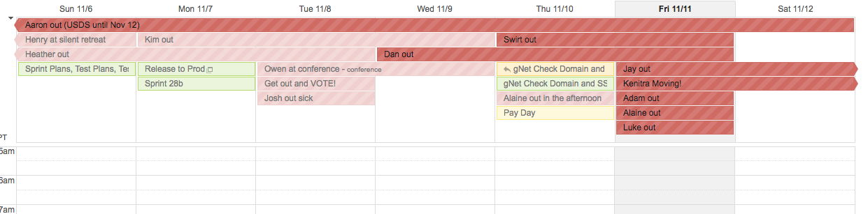 "CivicActions: Out of Office"